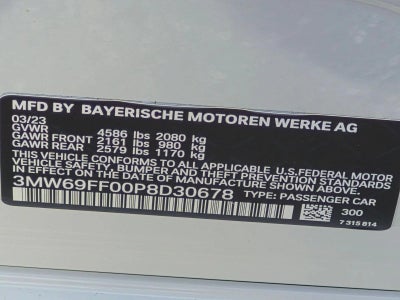 2023 BMW 330i Sedan