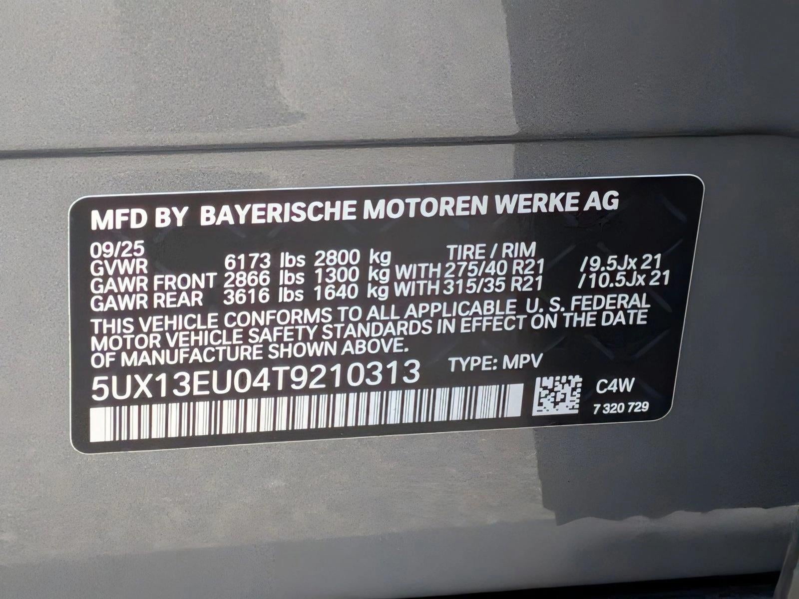 2026 BMW X5 sDrive40i Sports Activity Vehicle