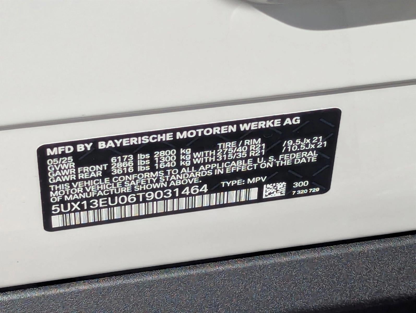 2026 BMW X5 sDrive40i Sports Activity Vehicle