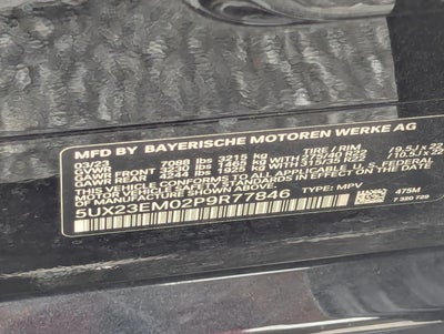 2023 BMW X7 xDrive40i Sports Activity Vehicle