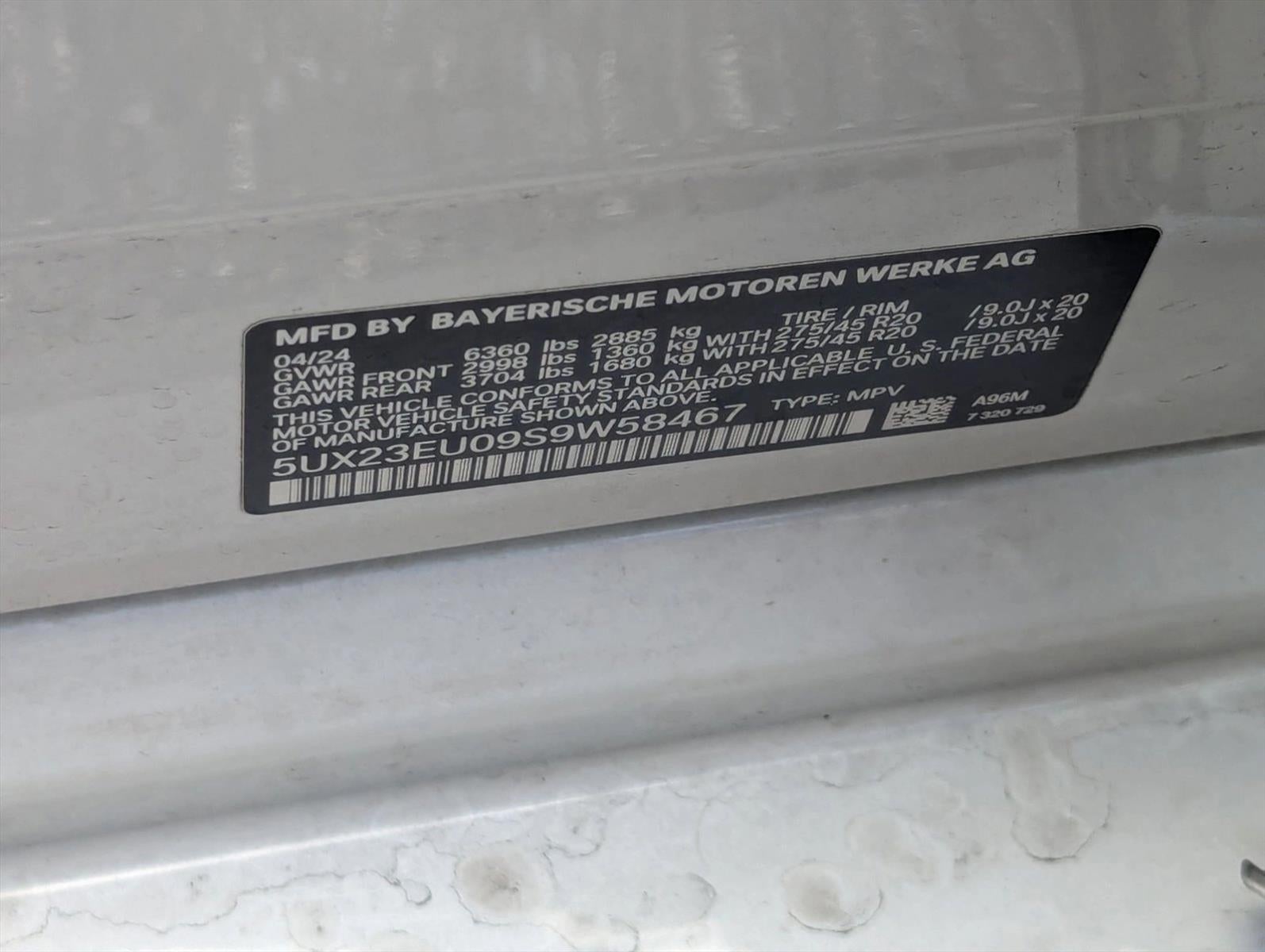 2025 BMW X5 xDrive40i Sports Activity Vehicle