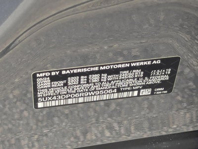 2024 BMW X3 sDrive30i Sports Activity Vehicle