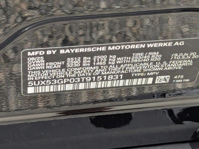 2026 BMW X3 30 xDrive Sports Activity Vehicle