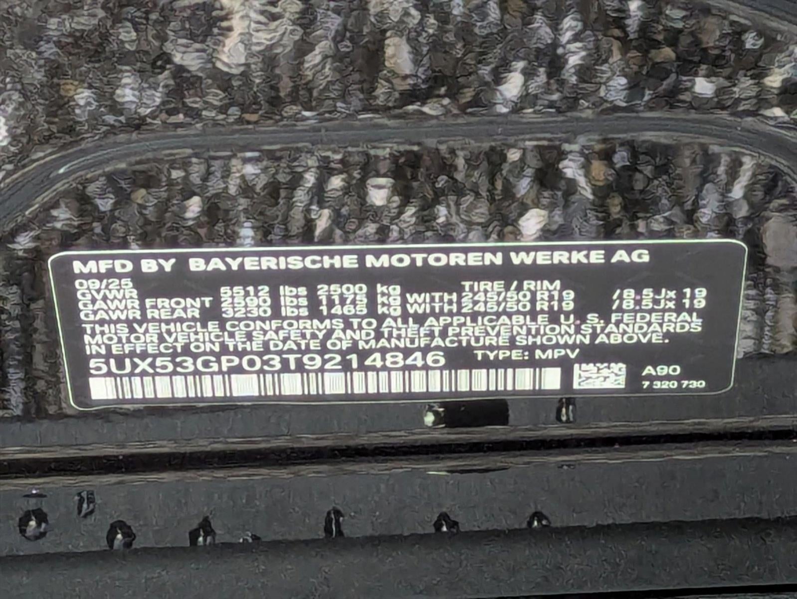 2026 BMW X3 30 xDrive Sports Activity Vehicle