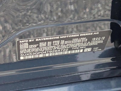 2026 BMW X3 30 xDrive Sports Activity Vehicle