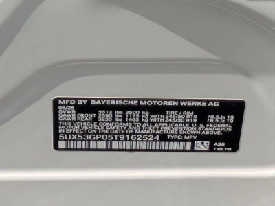 2026 BMW X3 30 xDrive Sports Activity Vehicle