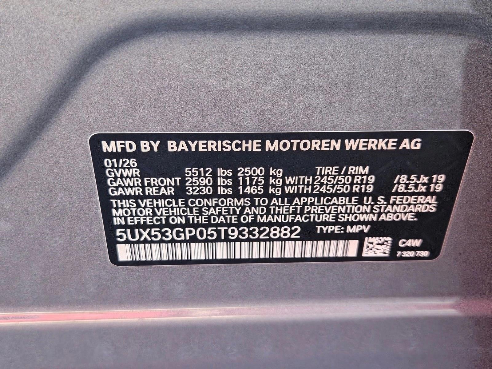 2026 BMW X3 30 xDrive Sports Activity Vehicle