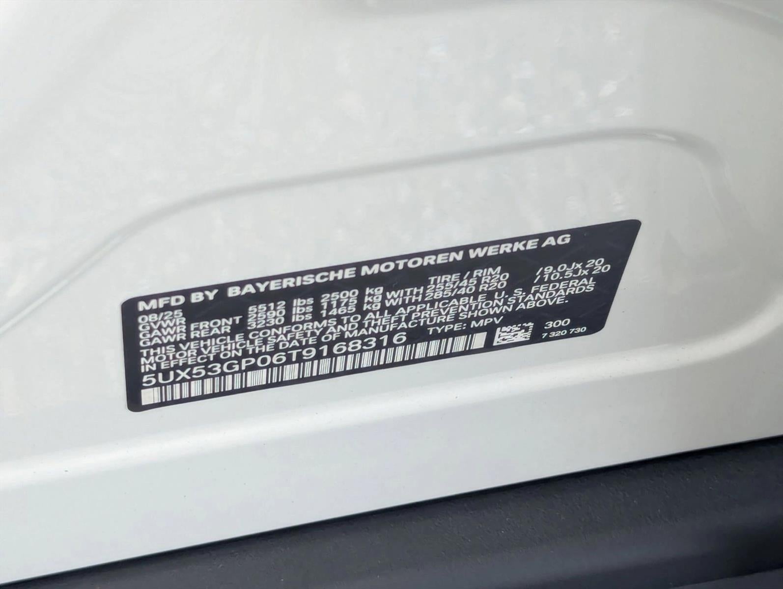 2026 BMW X3 30 xDrive Sports Activity Vehicle