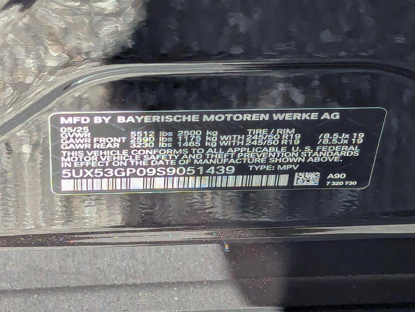 2025 BMW X3 30 xDrive Sports Activity Vehicle