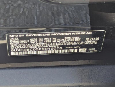 2023 BMW X5 xDrive40i Sports Activity Vehicle