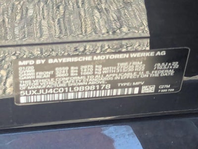 2020 BMW X5 M50i Sports Activity Vehicle