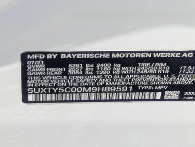 2021 BMW X3 xDrive30i Sports Activity Vehicle