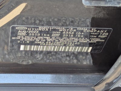 2023 Hyundai SONATA SEL Plus 1.6T