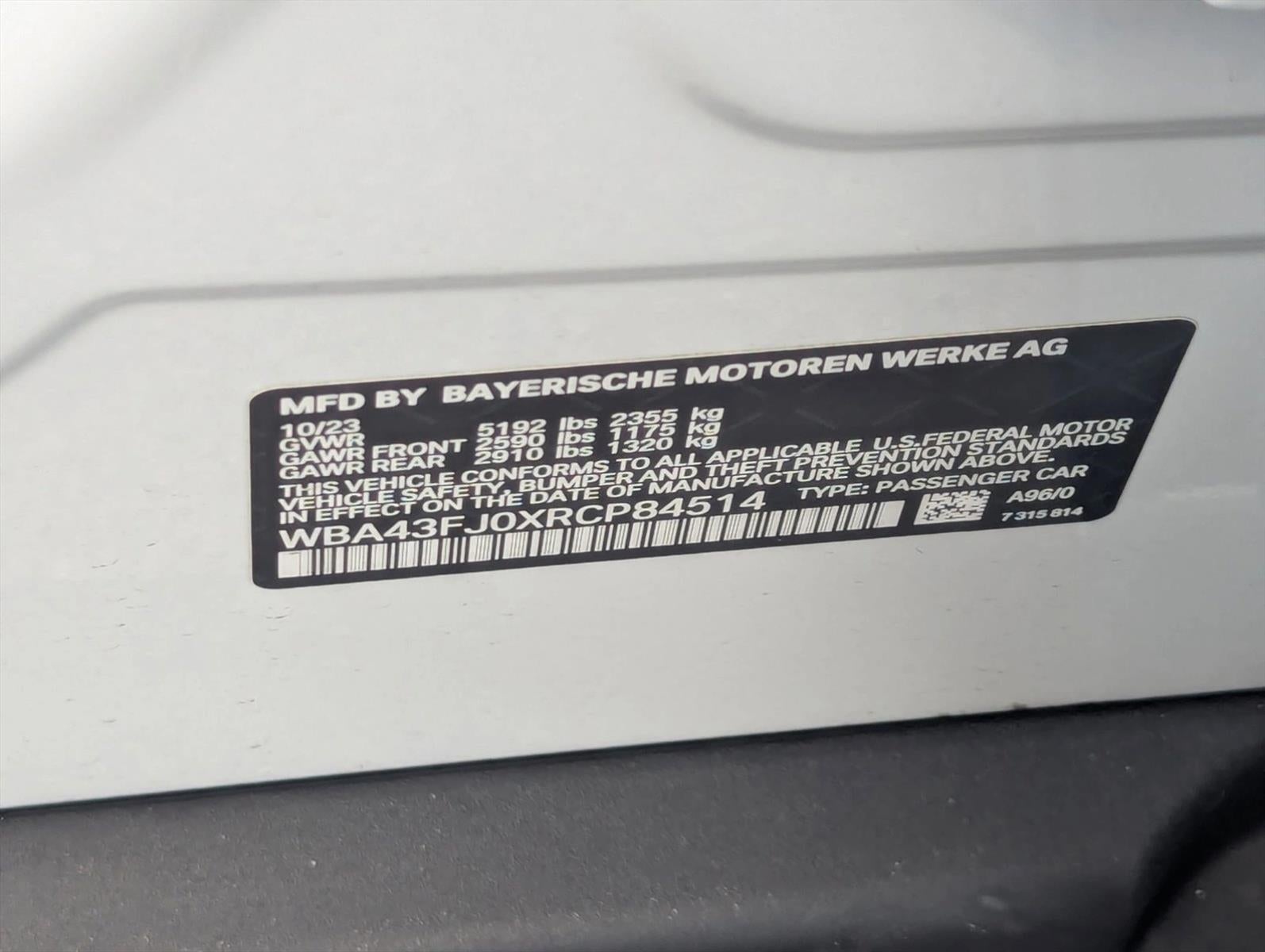 2024 BMW 530i Sedan