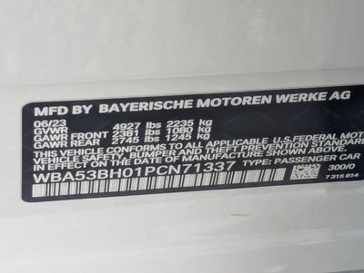 2023 BMW 530i Sedan