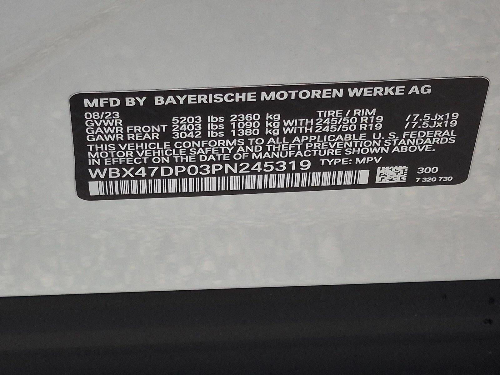 2023 BMW X3 sDrive30i Sports Activity Vehicle