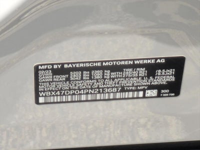 2023 BMW X3 sDrive30i Sports Activity Vehicle