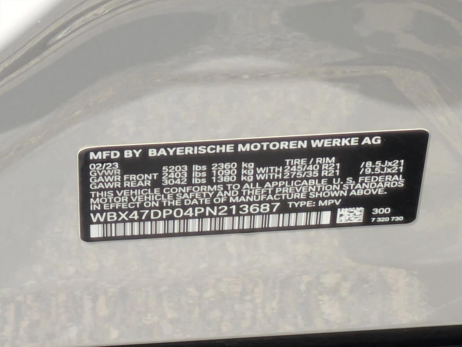 2023 BMW X3 sDrive30i Sports Activity Vehicle