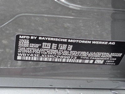 2024 BMW i7 eDrive50 Sedan