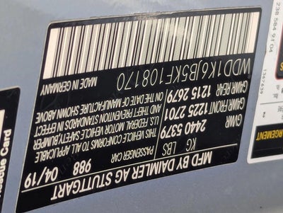 2019 Mercedes-Benz E-Class E 450 4MATIC® Cabriolet