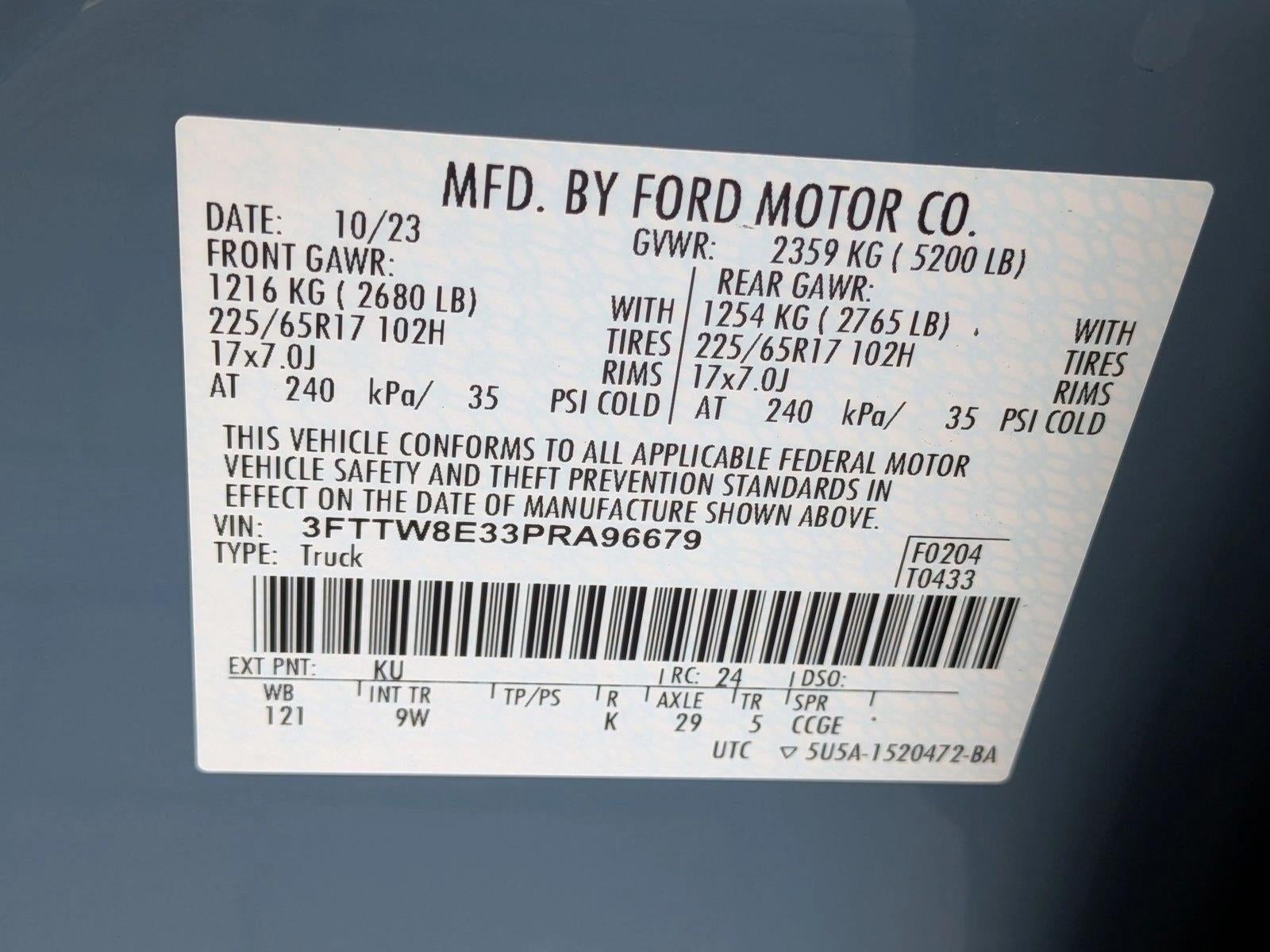 2023 Ford Maverick XL FWD SuperCrew