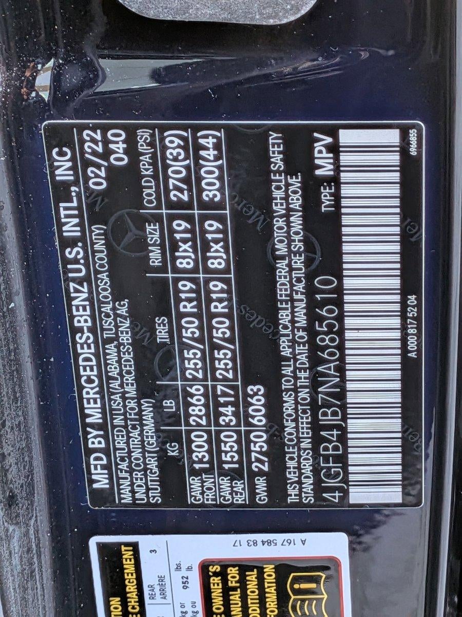 2022 Mercedes-Benz GLE GLE 350 SUV