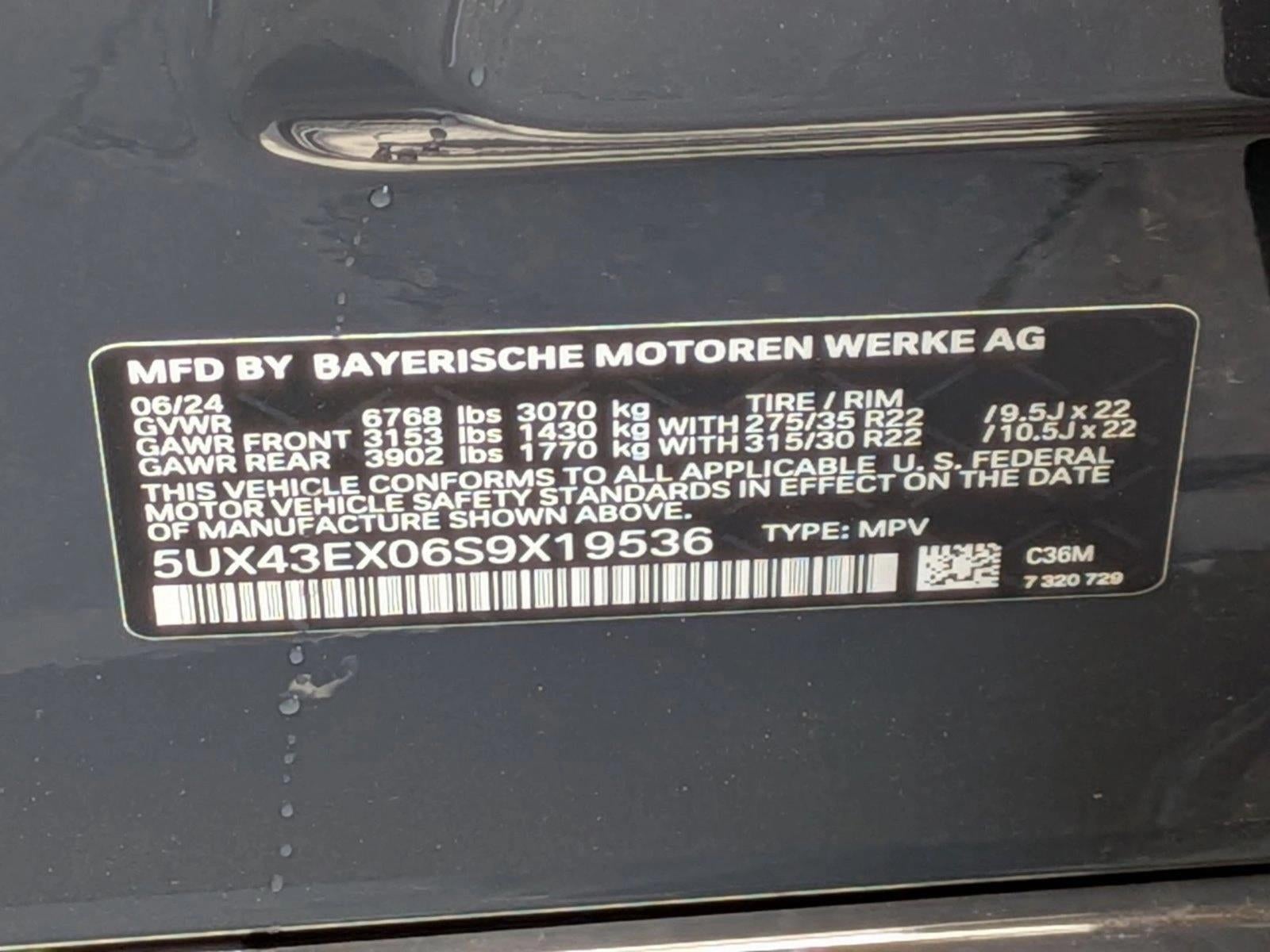 2025 BMW X6 M60i Sports Activity Coupe