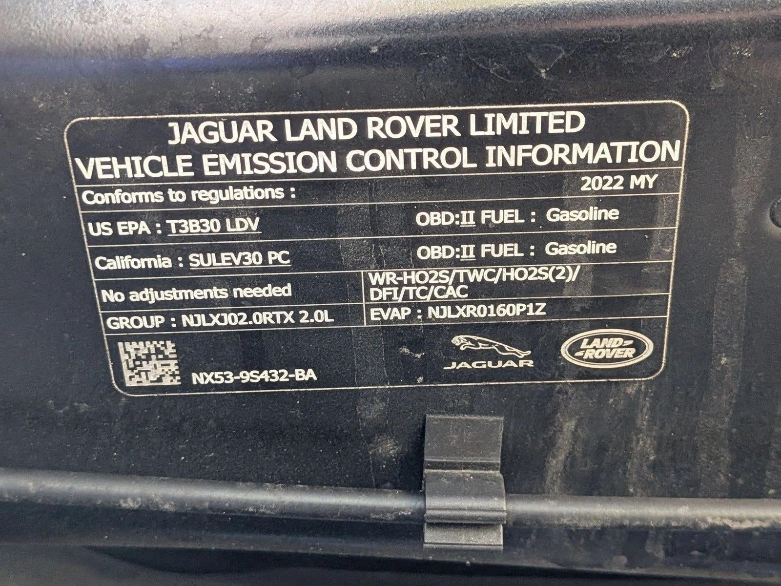 2022 Jaguar XF SE Sedan RWD