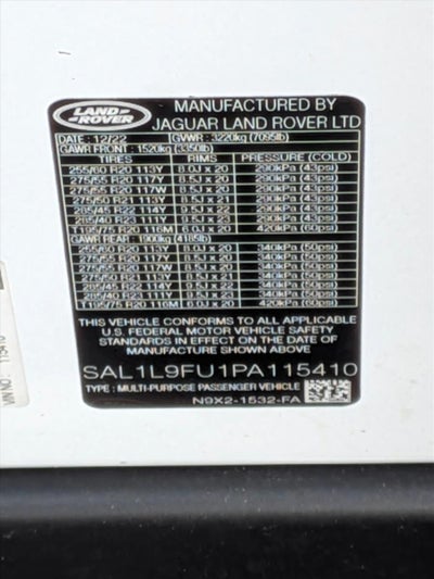 2023 Land Rover Range Rover Sport P400 SE Dynamic