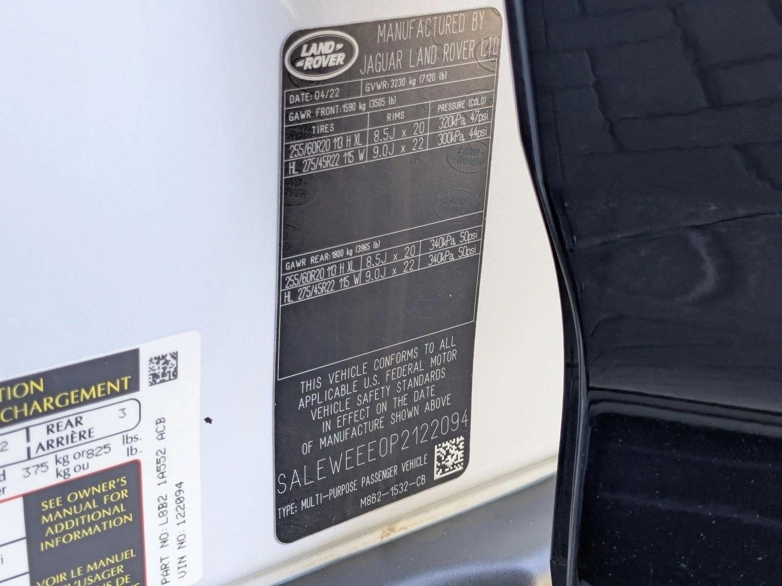 2023 Land Rover Defender 110 V8 AWD