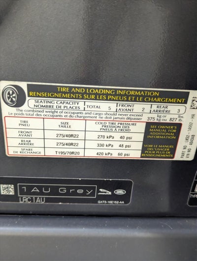 2020 Land Rover Range Rover Autobiography LWB