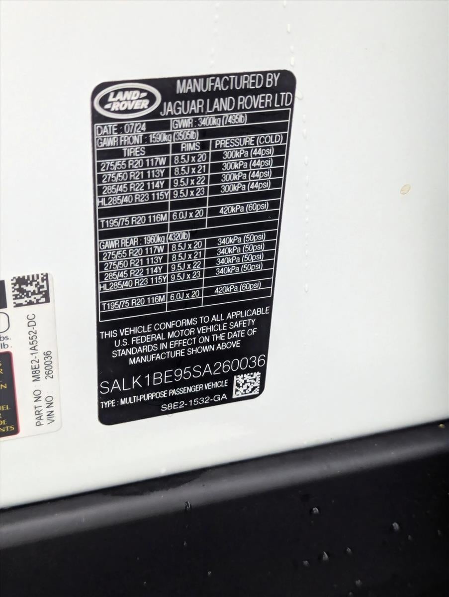 2025 Land Rover Range Rover P530 Autobiography LWB