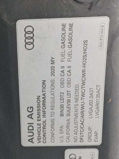 2020 Audi Q3 Premium 45 TFSI quattro