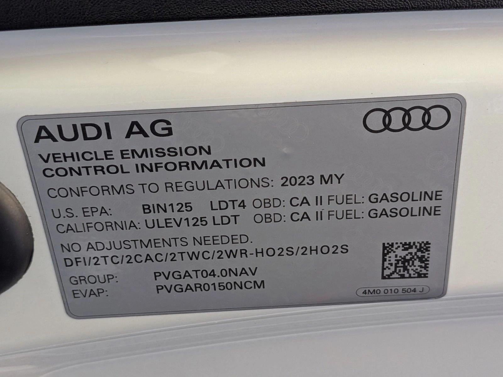 2023 Audi SQ8 Prestige 4.0 TFSI quattro