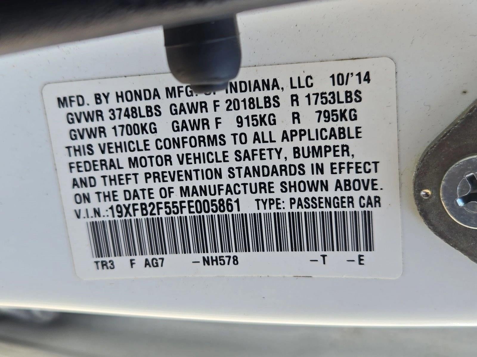 2015 Honda Civic Sedan LX CVT