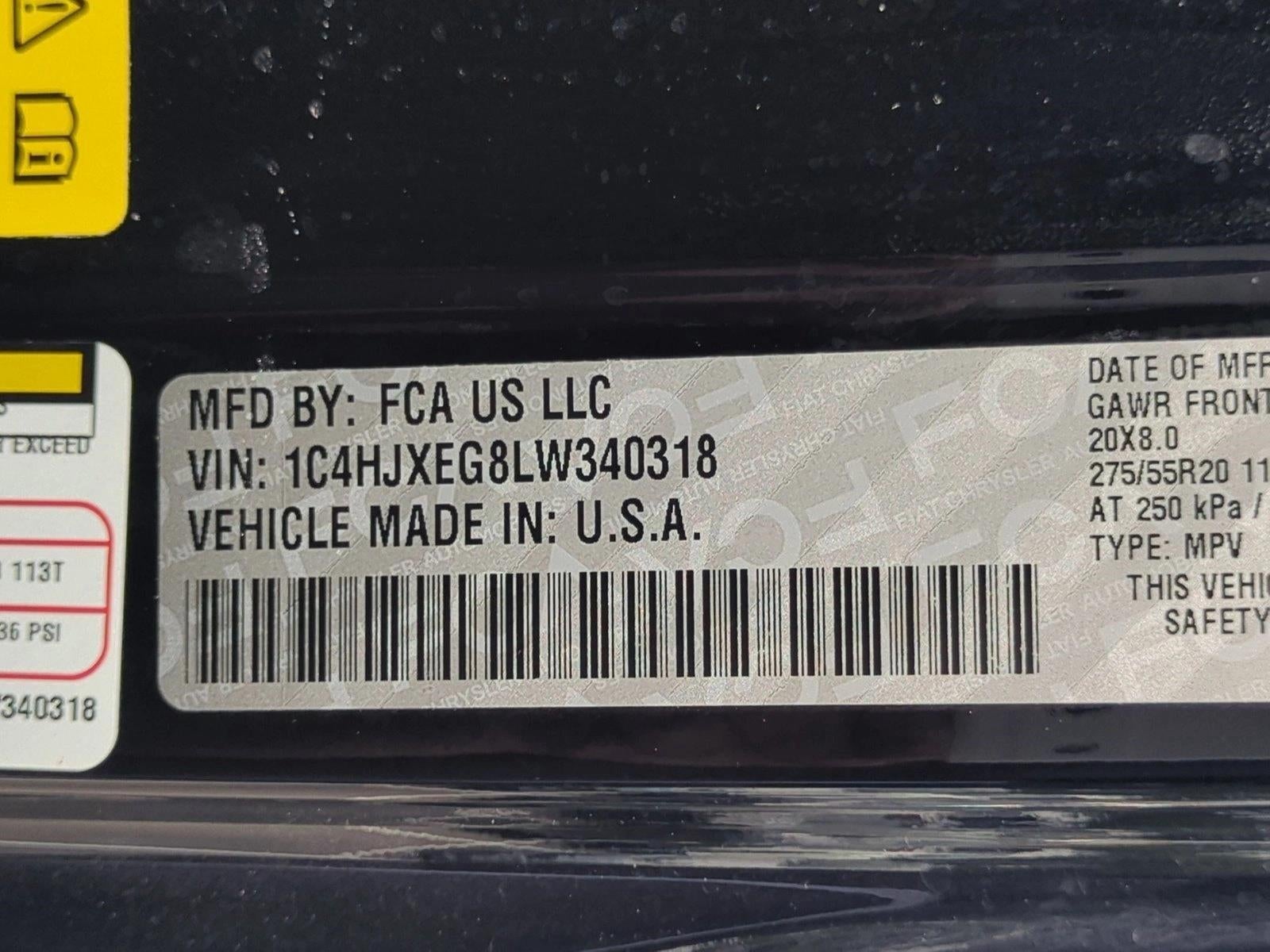 2020 Jeep Wrangler Unlimited Sahara High Altitude 4x4