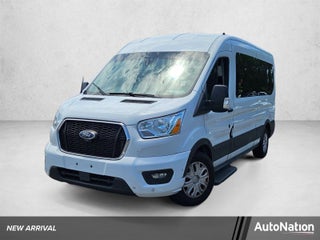 2021 Ford Transit Passenger Wagon T-350 148" Med Roof XLT RWD