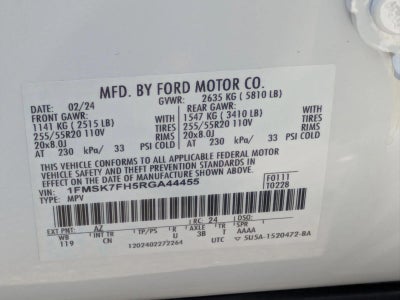 2024 Ford Explorer Limited RWD