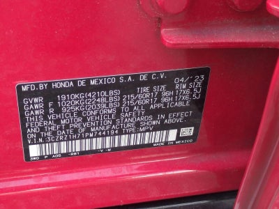 2023 Honda HR-V EX-L 2WD CVT