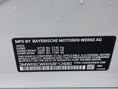 2025 BMW 330i Sedan