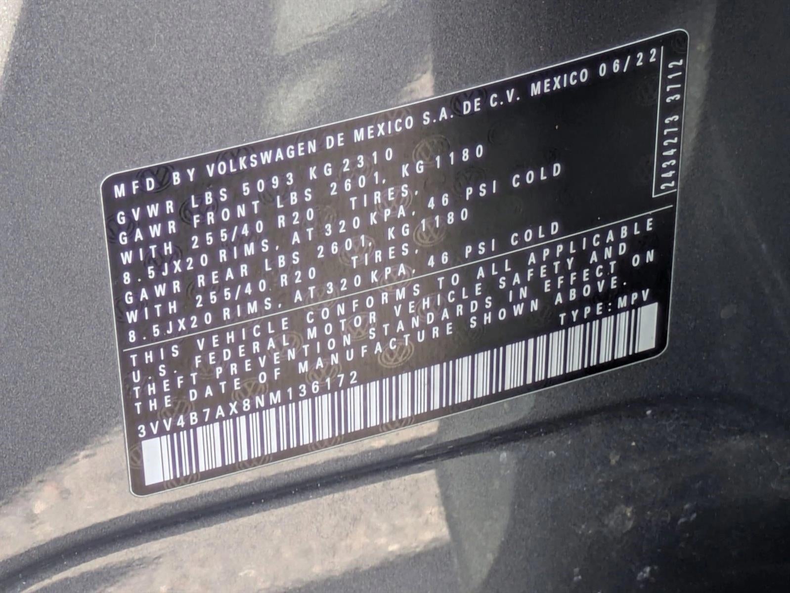 2022 Volkswagen Tiguan 2.0T SEL R-Line 4MOTION