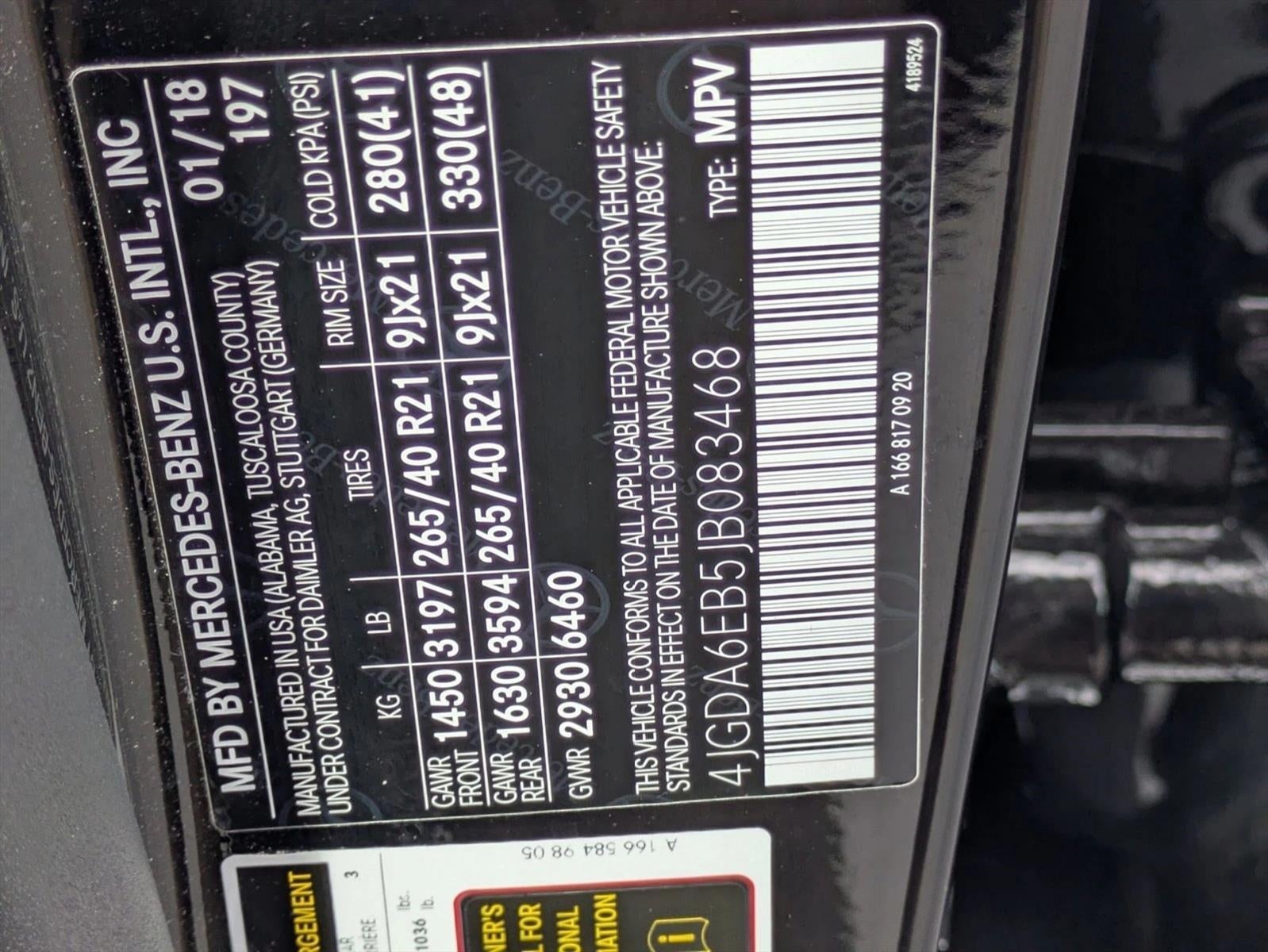 2018 Mercedes-Benz GLE AMG® GLE 43 4MATIC® SUV