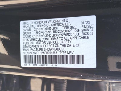 2023 Honda Pilot Touring AWD