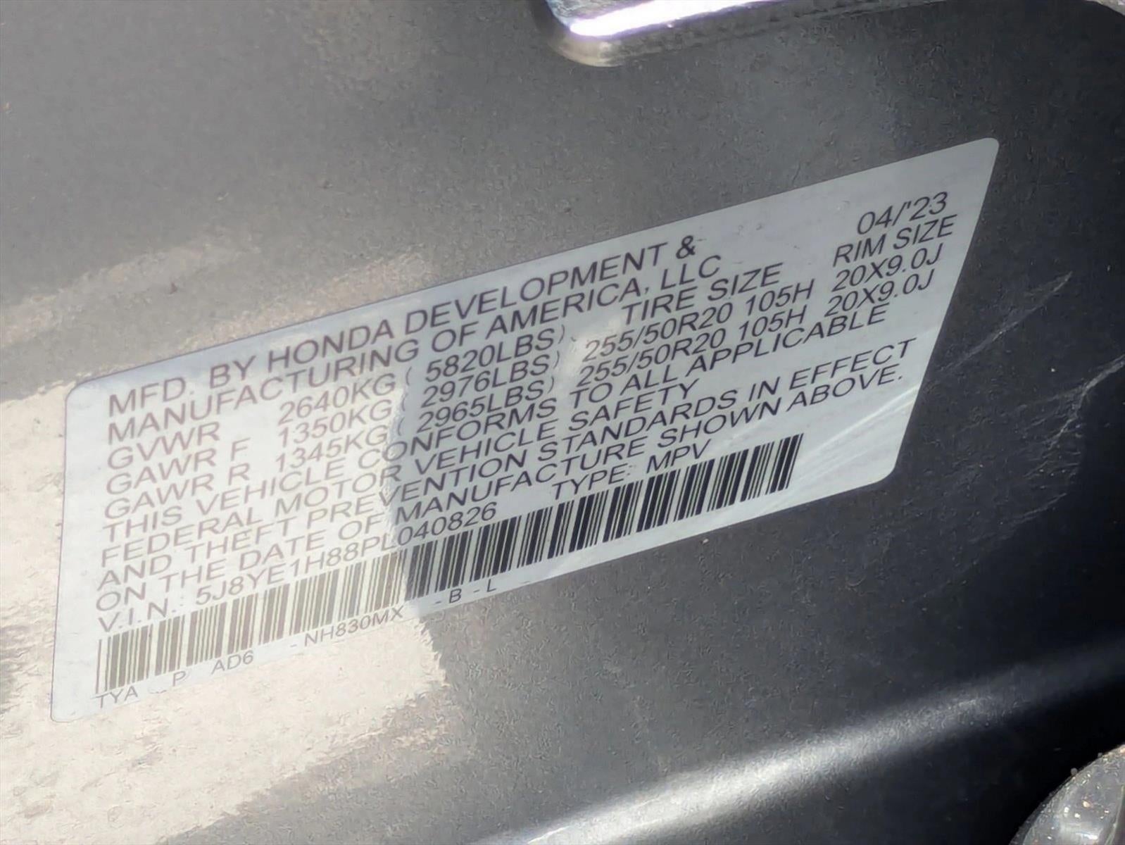 2023 Acura MDX SH-AWD w/Advance Package