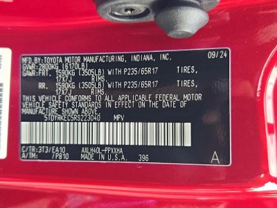 2024 Toyota Sienna XLE FWD 8-Passenger (Natl)