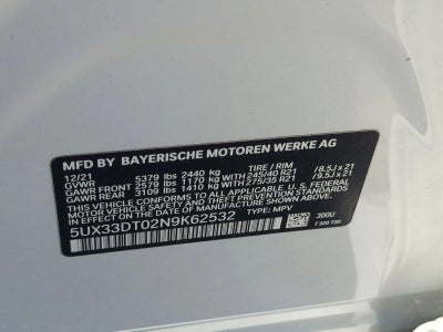 2022 BMW X4 xDrive30i Sports Activity Coupe