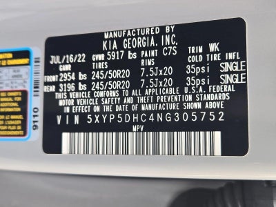 2022 Kia Telluride SX AWD
