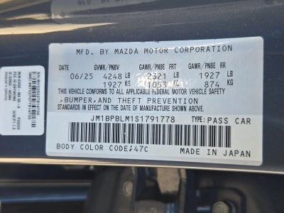2025 Mazda Mazda3 Hatchback 2.5 S Carbon Edition Auto AWD