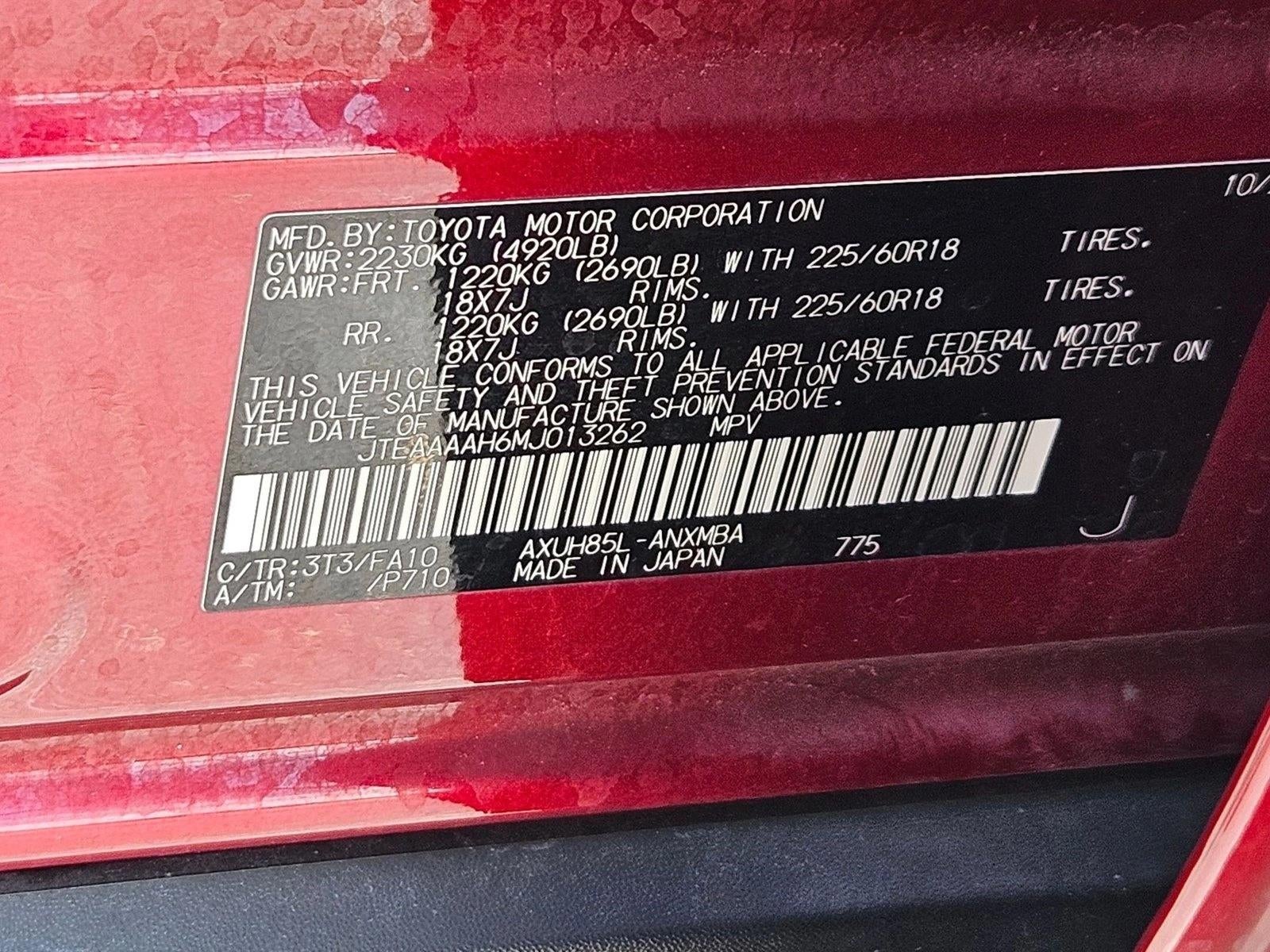 2021 Toyota Venza LE AWD (GS)