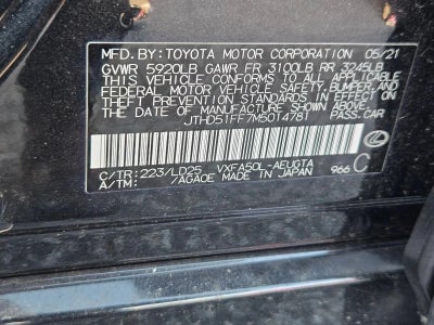 2021 Lexus LS 500 RWD
